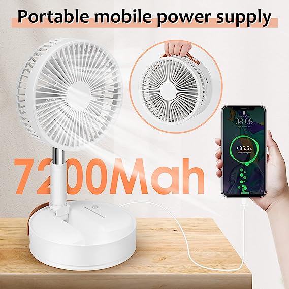 Cordless Foldable Portable Fan