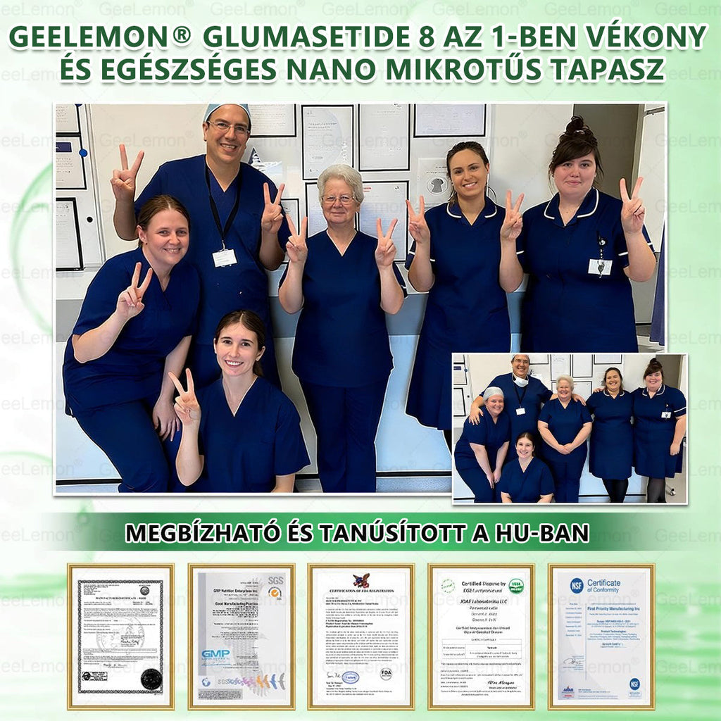 🌱🌱Moringa · Berberine × NAD+ 10-in-1 Advanced Nano GeeLemon® Glumasetide 8az 1-ben Karcsú és EgészségesNano Mikrotűs Tapasz (Napi 1alkalom – látható változásakár 7 nap alatt) ✅ Elhízásra,bőrfeszesítésre,cukorbetegségre, alvásiapnoéra, ízületekre stb HU