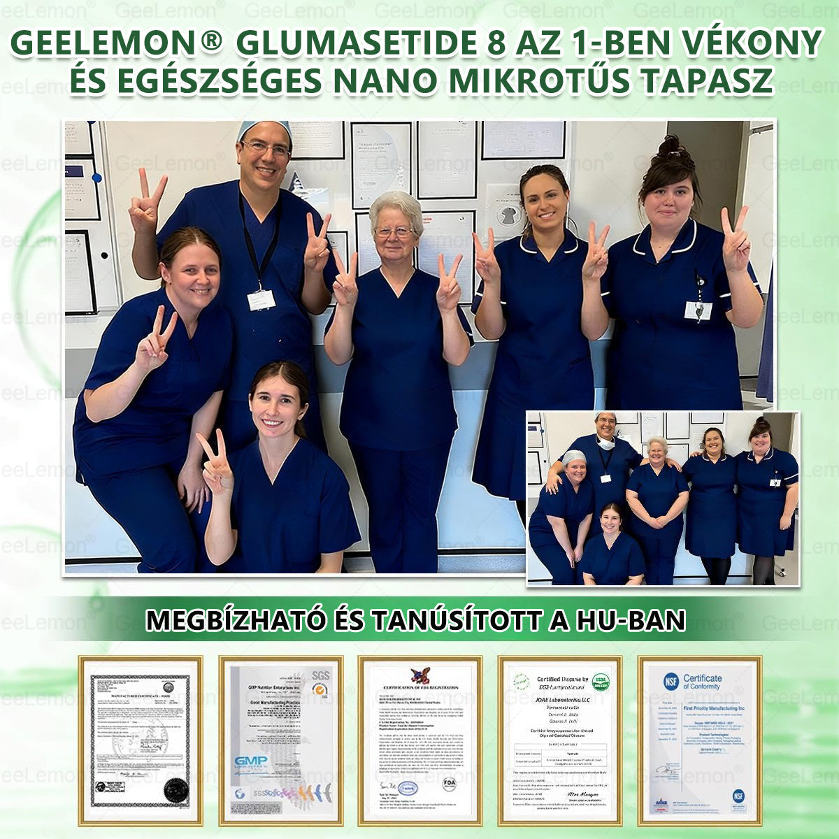 🌱🌱Moringa · Berberine × NAD+ 10-in-1 Advanced Nano GeeLemon® Glumasetide 8az 1-ben Karcsú és EgészségesNano Mikrotűs Tapasz (Napi 1alkalom – látható változásakár 7 nap alatt) ✅ Elhízásra,bőrfeszesítésre,cukorbetegségre, alvásiapnoéra, ízületekre stb HU